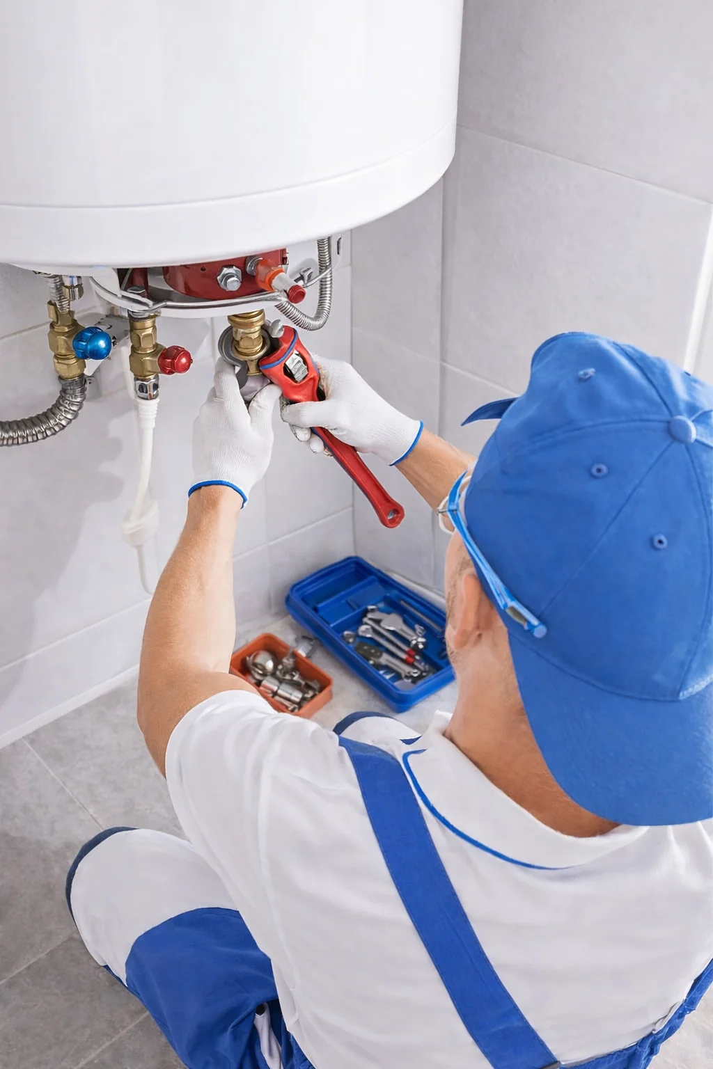 Professional water heater installation services